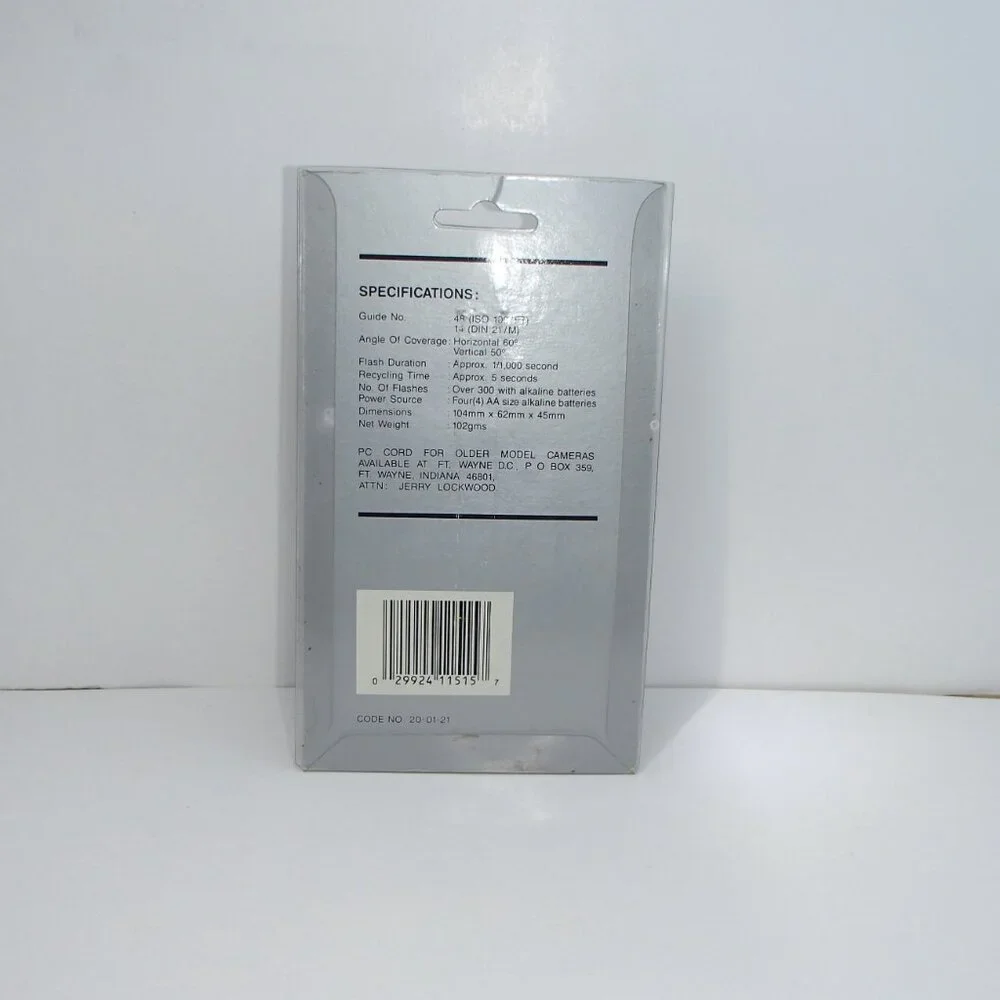 FOCAL M-200 Electronic Manual Flash for One Pin Flash Shoe IOB NIP NEW
